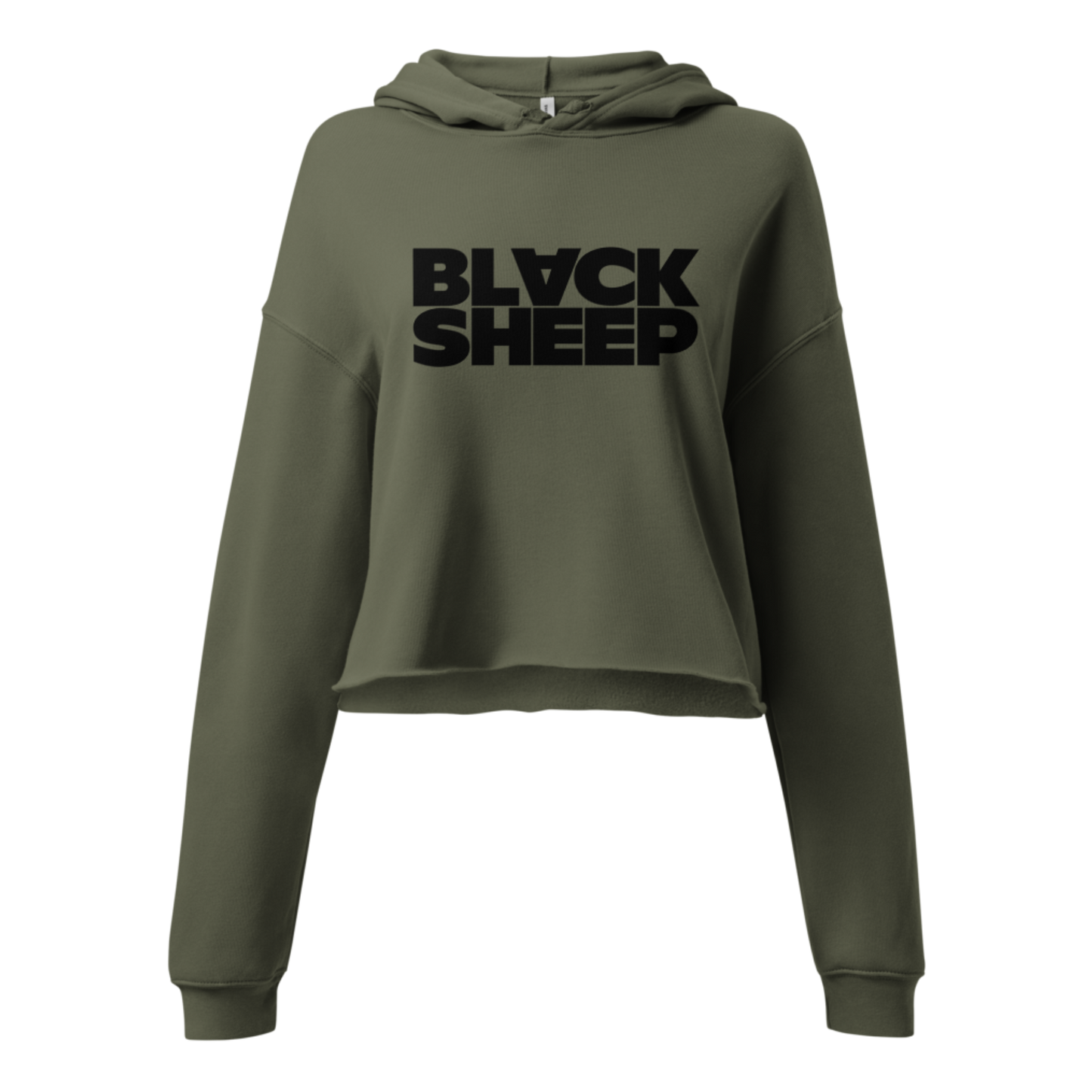 Black Sheep Hoodie - Ladies Crop